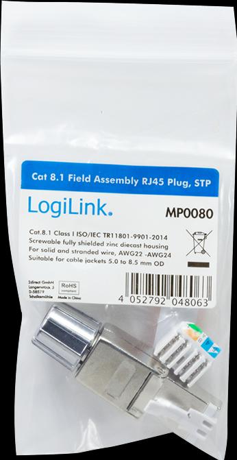 Image du produit LogiLink MP0080 (Câble réseau Connecteur)