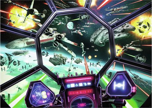 Produktbild Ravensburger Puzzle Star Wars Tie Fighter Cockpit, 1000 Teile. (1000 Teile)