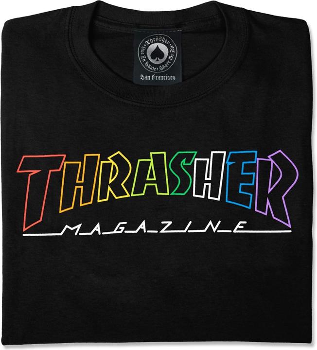 Produktbild Thrasher Outlined Rainbow Mag T-Shirt (S)