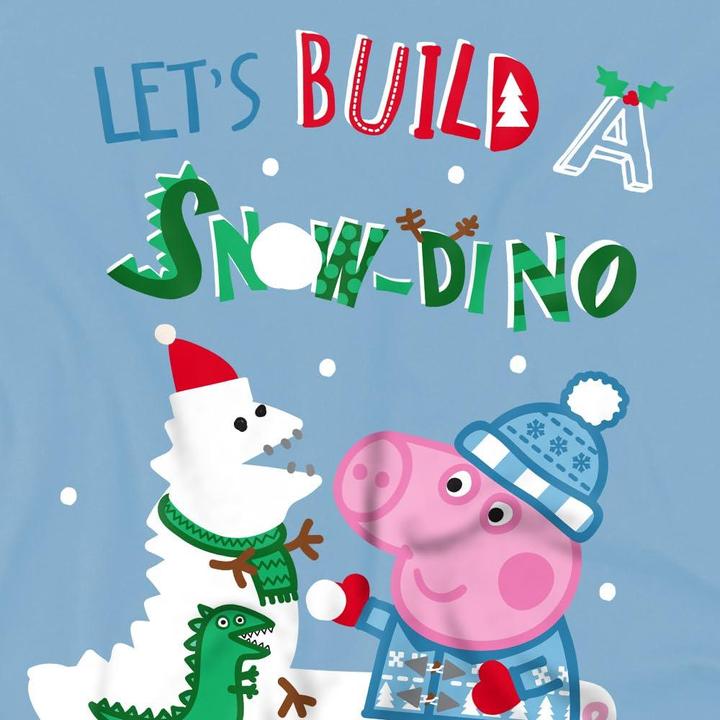 Image du produit Peppa Pig - T-shirt SNOW DINOSAURS - Enfant (104)