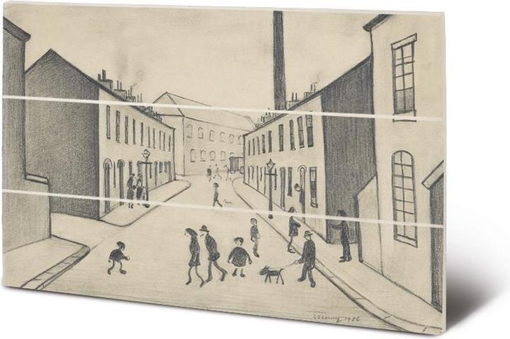 Produktbild L.S. Lowry North James Henry Street Salford 1956 Drucken