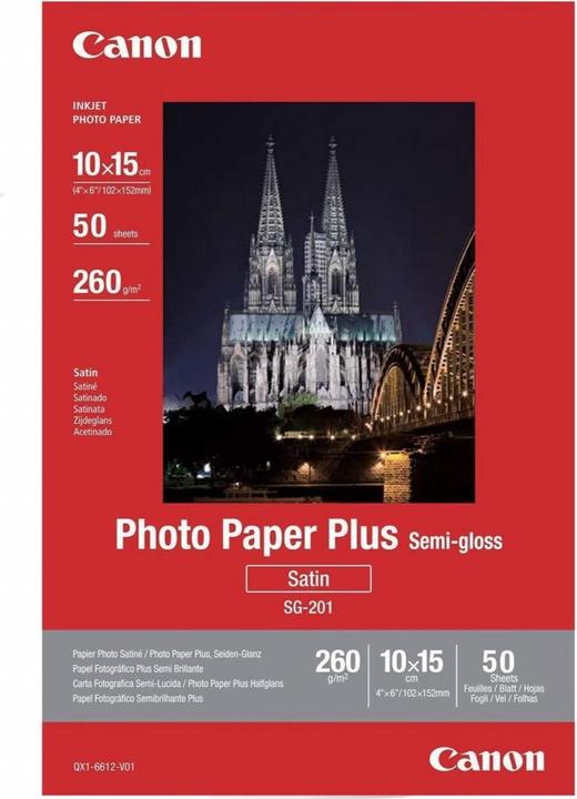 Produktbild Canon SG-201 Plus Semi-Gloss (260 g/m², 10 x 15 cm, 50 x)