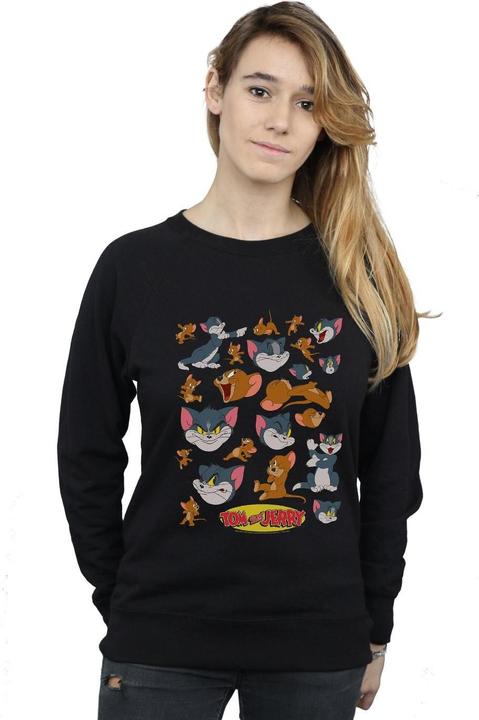 Immagine prodotto Tom & Jerry Many Faces Felpa Donna (M)