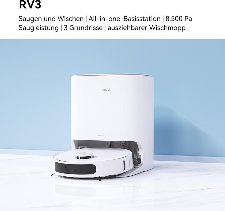 Actual product image Imou RV3 (Vacuum mopping robot)