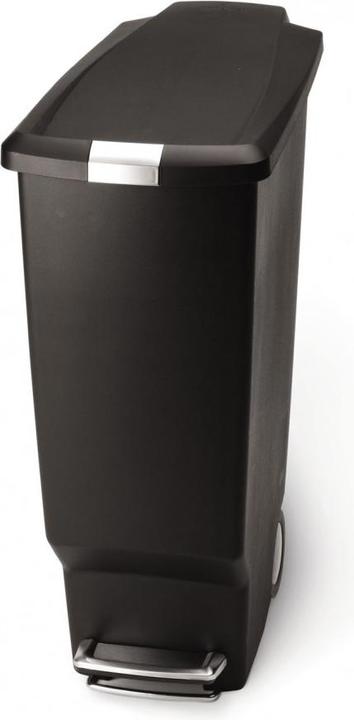 Produktbild Simplehuman CW1361 Mülleimer Rechteckig Kunststoff, Edelstahl (40 l)