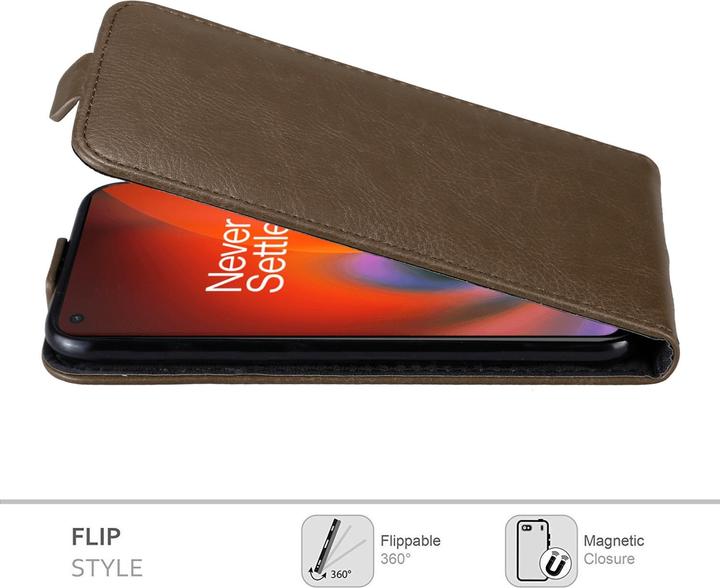 Actual product image Cadorabo Flip like Invis cover (OnePlus Nord 2 5G)