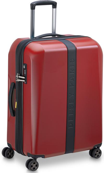 Actual product image Delsey Promenade Hard 2.0 Expandable 66 cm suitcase, burgundy