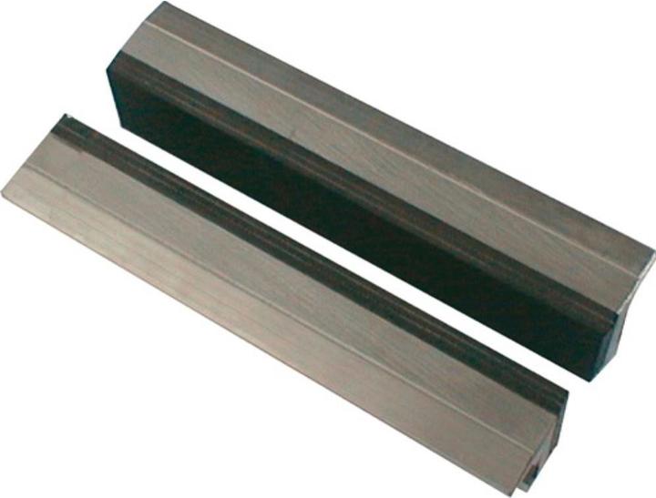 HaSo Schraubstockschutzbacke 47/5 G für Backenbreite 120 mm Gummibelag Aluminium