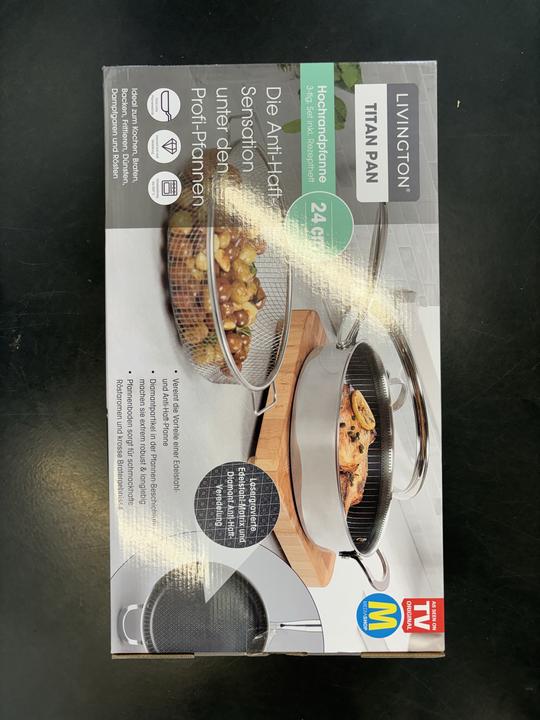 Produktbild Livington Titan Pan (26.50 cm, Bratpfanne, Edelstahl, Aluminium)