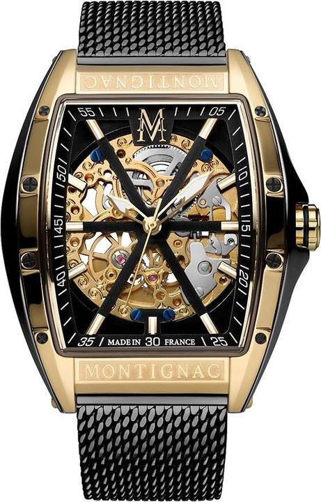 Montignac Automatische Uhr Tonneau (Skeleton-Uhr, 2416.50 mm)