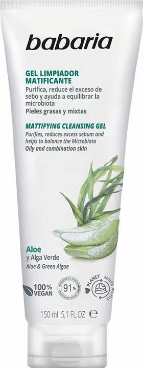 Babaria Mattifying Cleansing Gel for Oily/Mixed Skin 150ml (Gel, 150 ml)