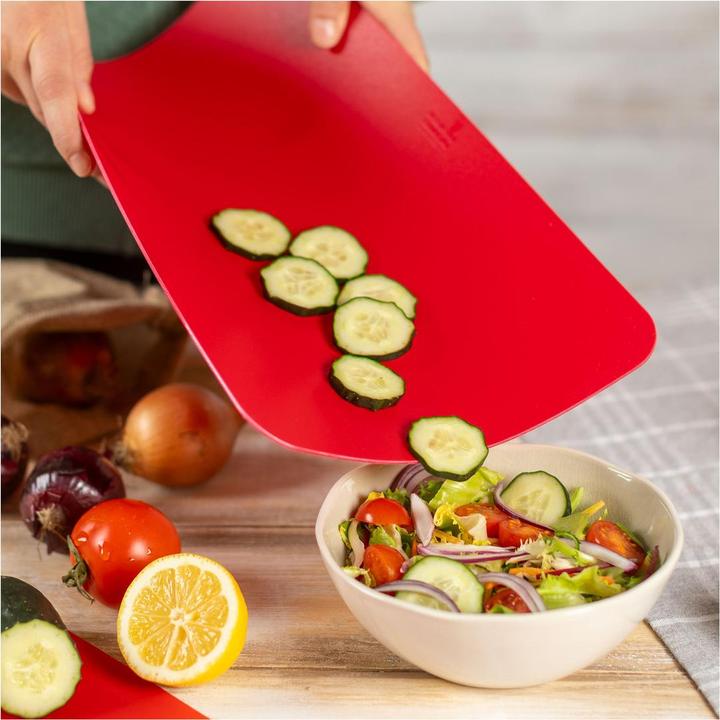 Actual product image Kuhn Rikon Cutting boards set 2 pcs red