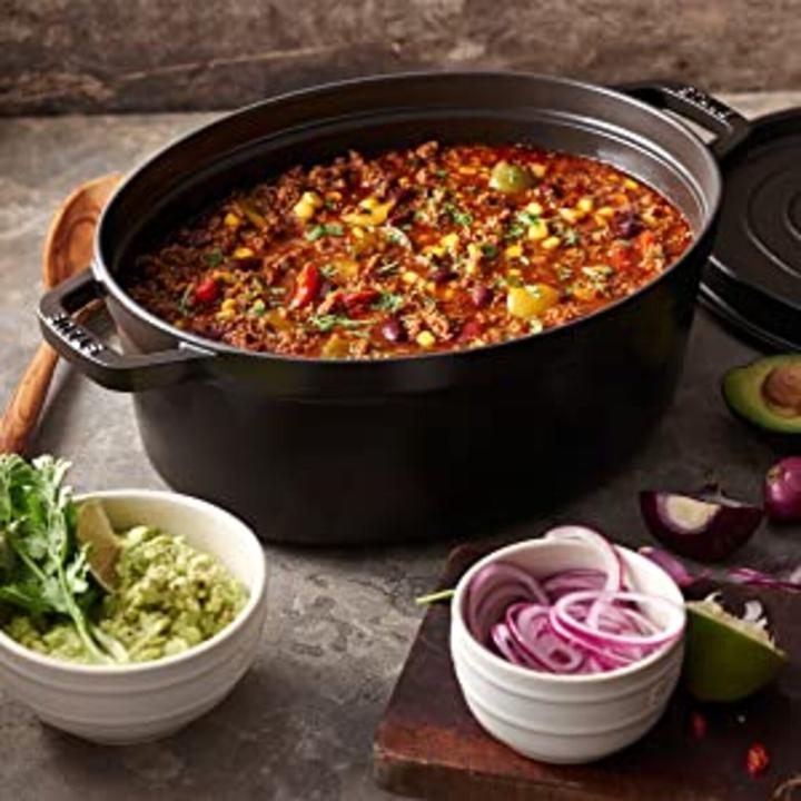 Productafbeelding Staub Cocotte (31 cm, Braadpan + kasserol, Gietijzer, Email)