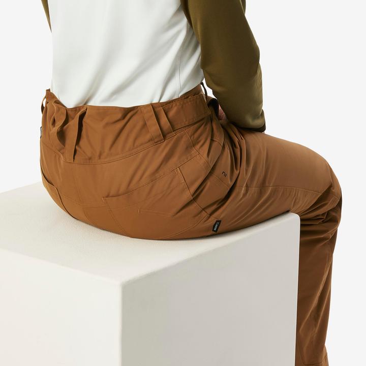 Produktbild Dreamscape Snowboardhose Skihose Damen - SNB 500 camel (36)