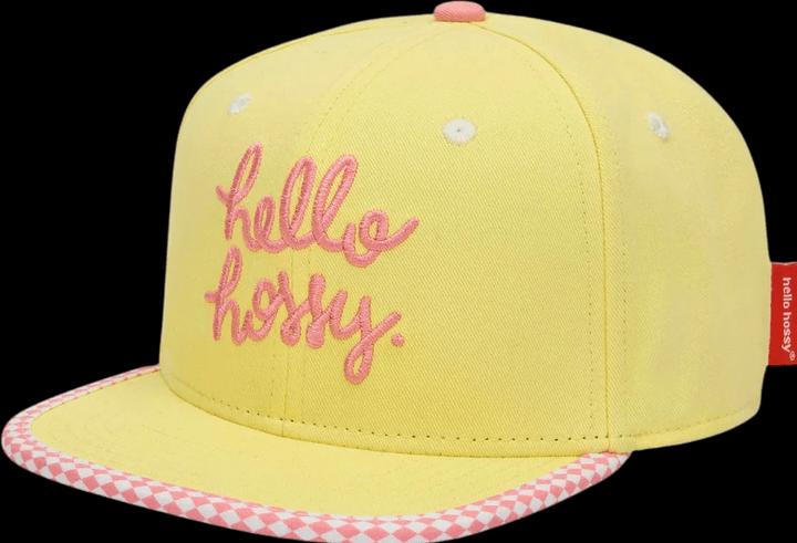 Produktbild Hello Hossy Chessy Pink Cap - Gelb / Pink (48, 49, 50, 51, 52)