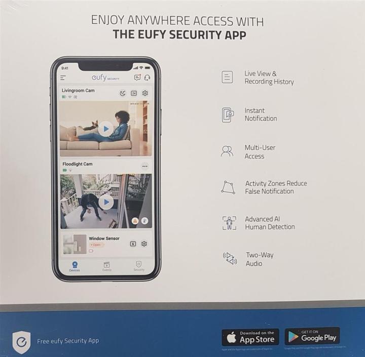 Image du produit eufy Kit Cam 2 2+1 (1920 x 1080 Pixels)