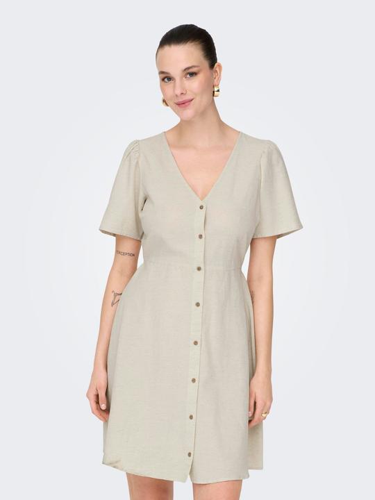Image du produit Only Onlvita Life Linen S/S Short Dress Wvn (XL)