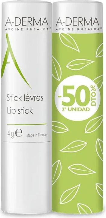 Actual product image A-Derma Lip Balm Stick Duo