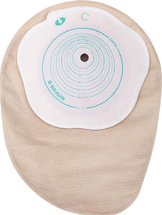 B.Braun Softima Colostomiebeutel Standard 30mm beige (30 Stück, 2709 ml, 543 g)