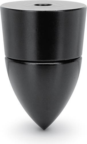 Actual product image Dynavox SubWatt devices and speaker feet set of 4 black (Screen protective film)