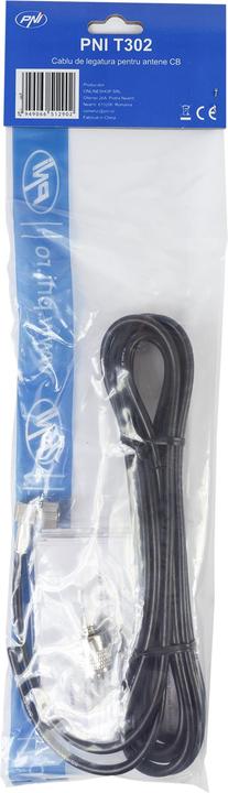 Image du produit PNI T302 Câble de connexion pour support FC27 / DV 27 PL, connecteur PL259 inclus (Câble d'antenne)