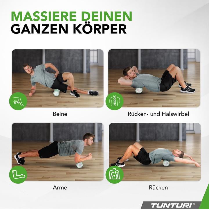 Produktbild Tunturi Yoga Massageroller 33 cm Mintgrün
