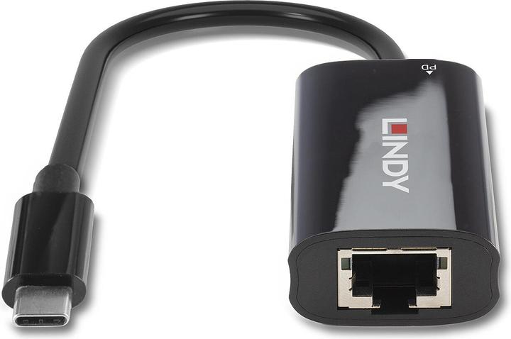 Produktbild Lindy USB 3.2 Type C Gigabit Ethernet Converter (USB-C 3.2 Gen 1, RJ45 (1x))