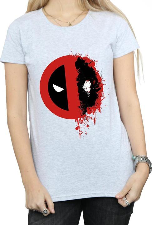 Produktbild Deadpool Split Splat Logo TShirt (XL)