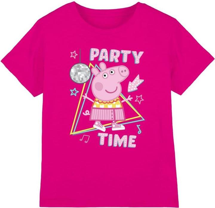 Peppa Pig Childrens/Kids Party Time Disco T-Shirt