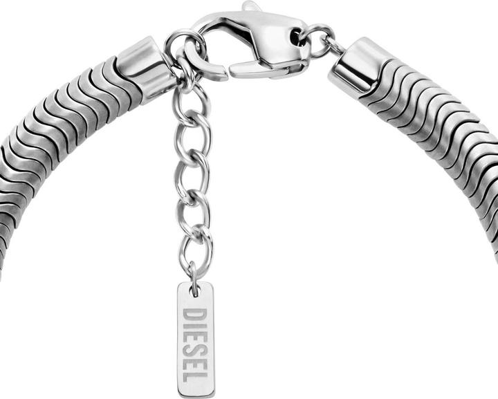 Immagine prodotto Diesel Armband D LOGO (18.30 cm, Acciaio inossidabile, Pietra semipreziosa)