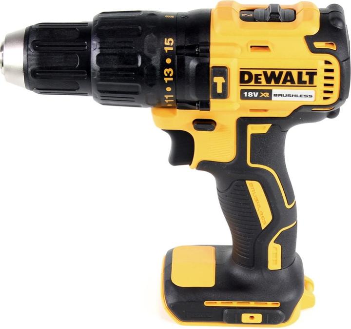 Actual product image DeWalt DCD 778 D2T Battery impact drill 18V 65Nm + 2x batteries 2.0Ah + charger in TSTAK Box (Rechargeable battery operated)