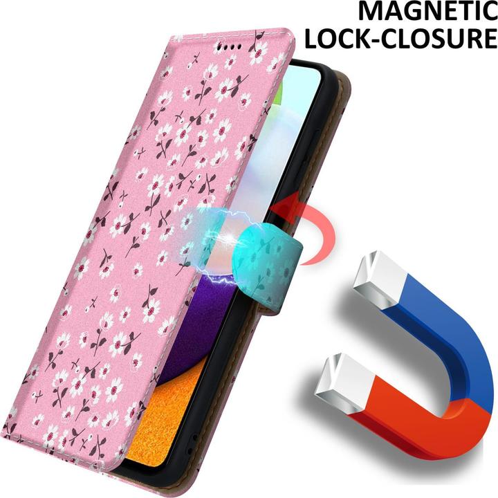 Image du produit Cadorabo Pochette Book avec impression (Samsung Galaxy A52, Samsung Galaxy A52 5G, Samsung Galaxy A52s 5G)