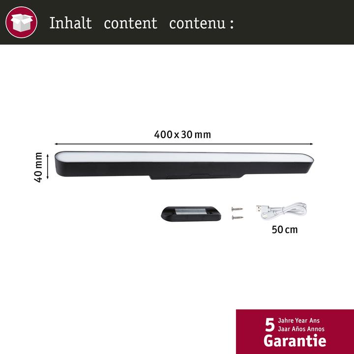 Actual product image Paulmann Möbelaufbauleuchte Atali (310 lm)