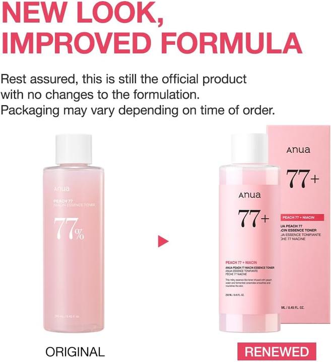 Produktbild Anua Pfirsich 77% Niacin Essenz Toner - 250 ml (250 ml)