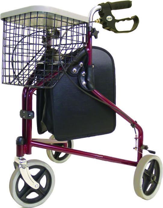 Produktbild Devilbiss Dreiradgehwagen Tri-Walker inkl. Korb/Tablett/Tasche