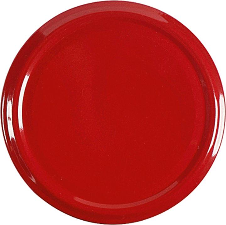Actual product image Dosen-Zentrale Twist-off lid sterilization proof Ø82mm dark red (1 pcs., 72.25 l)