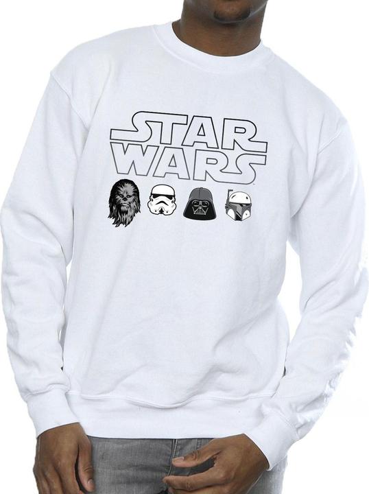 Produktbild Star Wars Character Heads Sweatshirt (M)