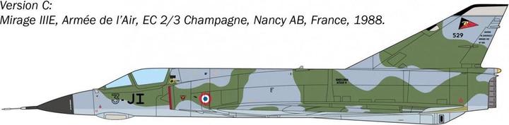 Actual product image 1:48 Mirage III E