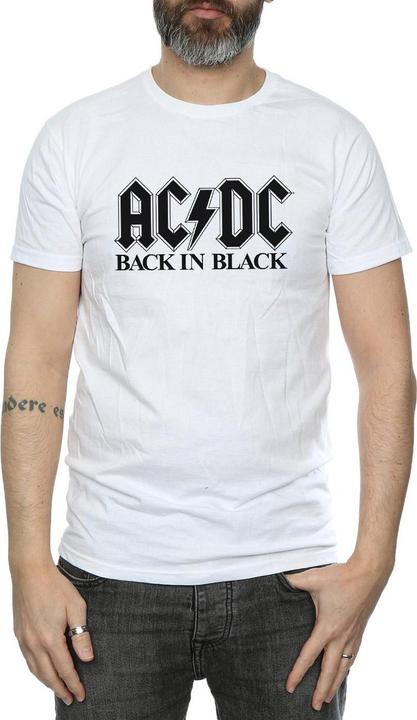 Image du produit AC/DC - T-shirt BACK IN BLACK LOGO - Homme (3XL)