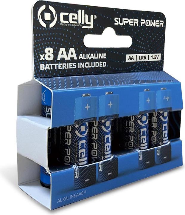 Actual product image Celly Alkaline Batteries (4 pcs., AA, 2200 mAh)