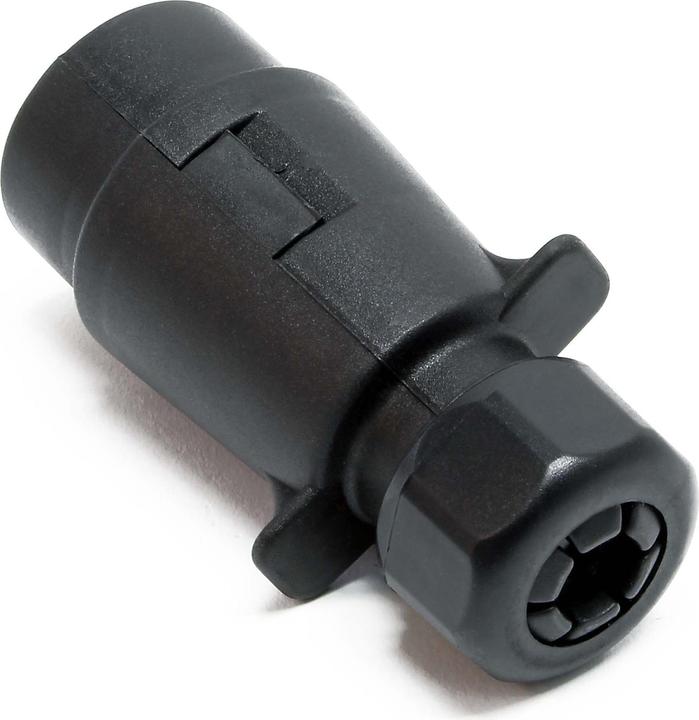 Produktbild Wiltec Anhänger Stecker 7-polig 12V Kunststoff KFZ PKW Wohnwagen Steckdose