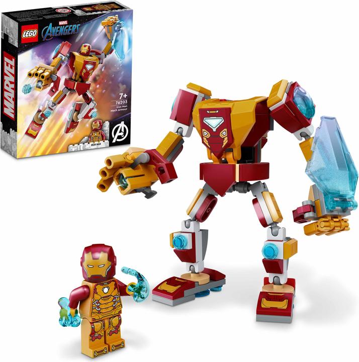Produktbild LEGO Iron Man Mech (76203, LEGO Marvel)