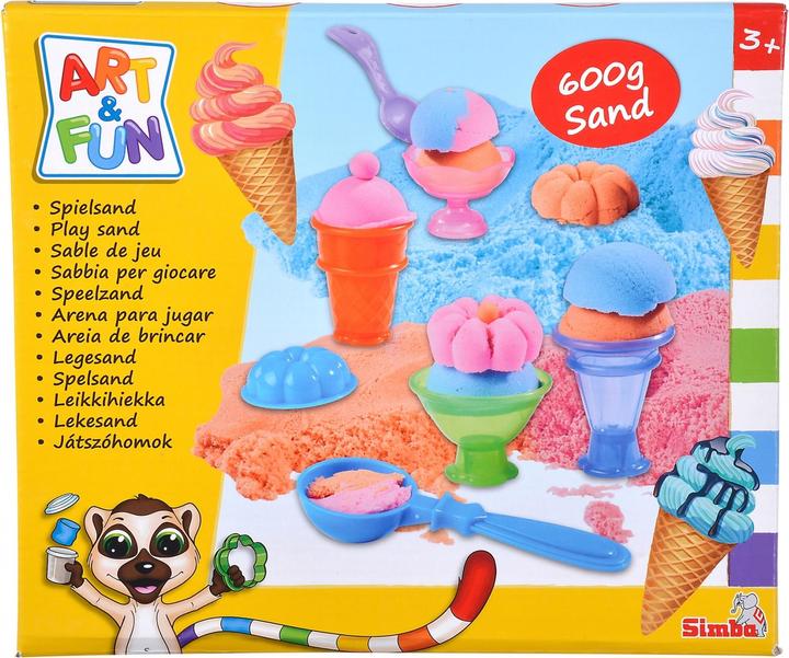 Simba A&F Set de sable de jeu Crème glacée