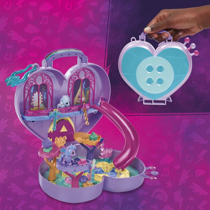 Image du produit My Little Pony Mini World Magic Mini-monde de jeu Forêt de Bridlewood, set de jeu à assembler avec Izzy