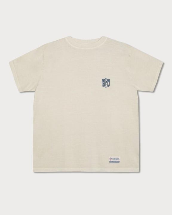 Lobster & Lemonade NFL Shield 89 Band T-Shirt cream XL (XL)