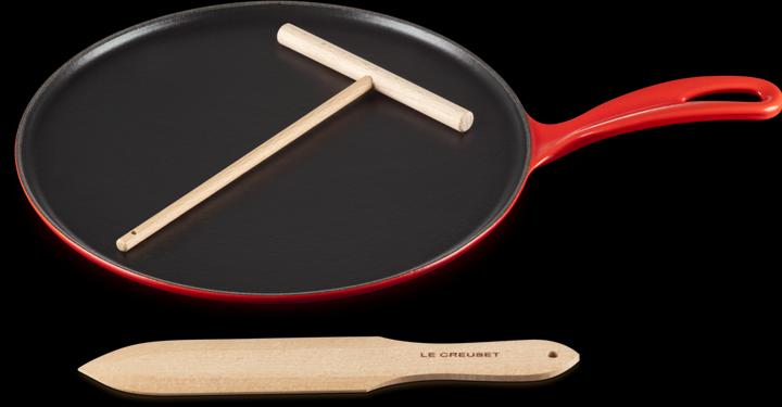 Image du produit Le Creuset Signature (27 cm, Poêle à crêpe, Fonte)
