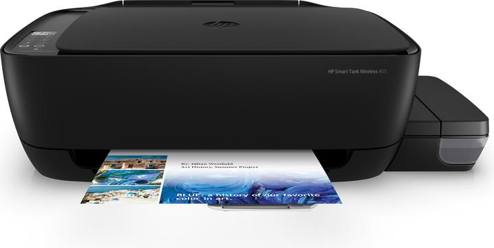 Produktbild HP Smart Tank Wireless 455 - Multifunktionsdrucker - Farbe - Tintenstrahl - refilla (Tintenpatrone, Farbe)