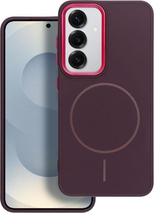 Produktbild 4Kom Back panel cover OEM FRAME MAG COVER Case compatible with MagSafe for SAMSUNG A16 purple (Samsung Galaxy A16 5G)