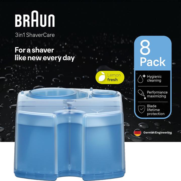 Braun 3-in-1 ShaverCare (8 x)