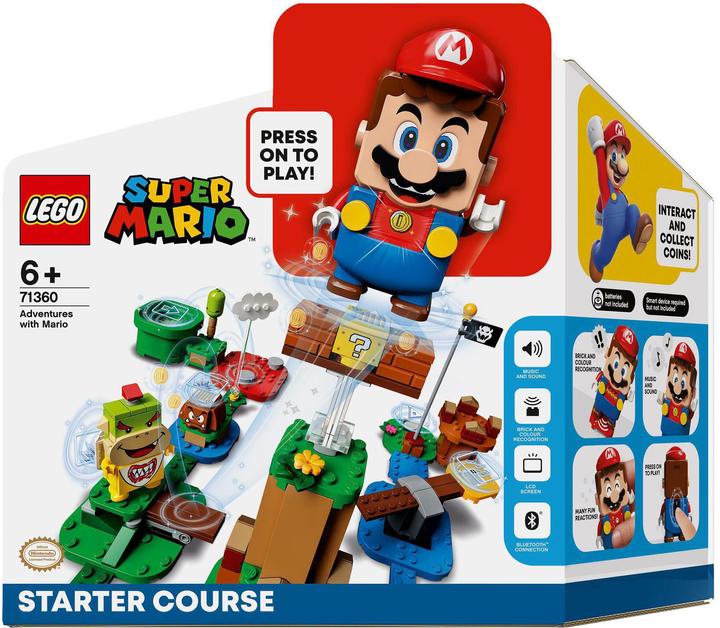 Immagine prodotto LEGO Super Mario starter kit (71360, LEGO Super Mario, Set LEGO rari)